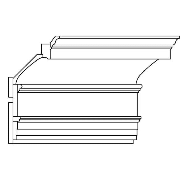 MOD ENCLOSE PANEL 16"X73" CHROME 2 CT DS