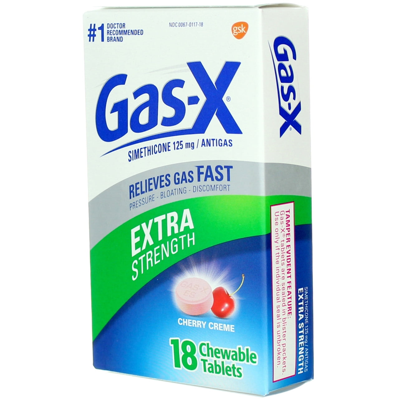 GAS-X CW 125MG 48 CHERRY