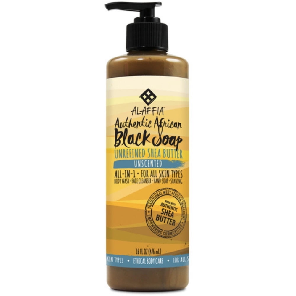 ALAFFIA SOAP,BLK,UNSCNT,AUTH AFRC