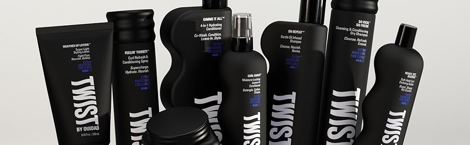 TWIST by Ouidad On-Repeat Gentle Oil Infused Shampoo