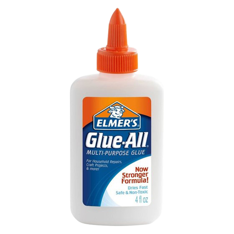 ELMER'S Glue-All Multi Purpose Extra Strong Glue - White, 4 oz