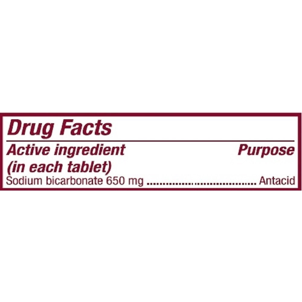 SODIUM BICARB TB 650MG 1000