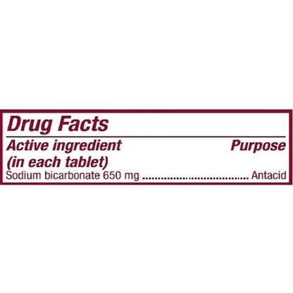 SODIUM BICARB TB 650MG 1000