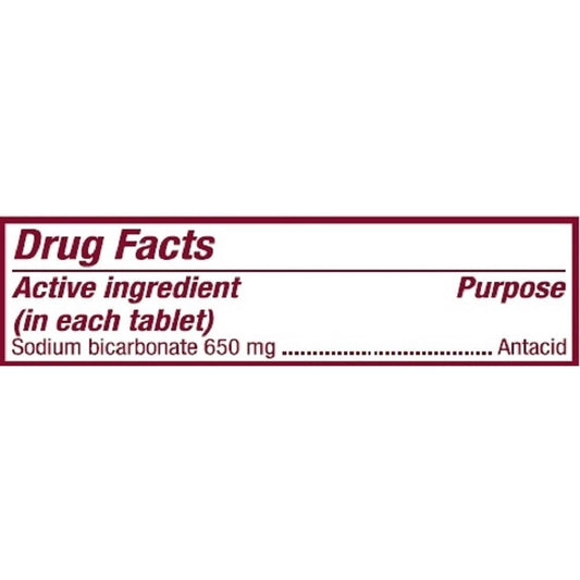 SODIUM BICARBONATE TB 650MG 1000