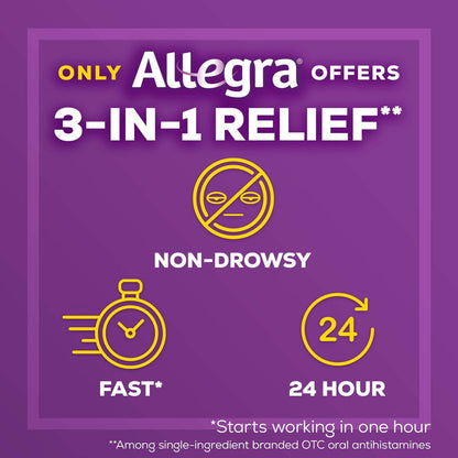 ALLEGRA DL 24HR TABLET 30CT 6PC PW
