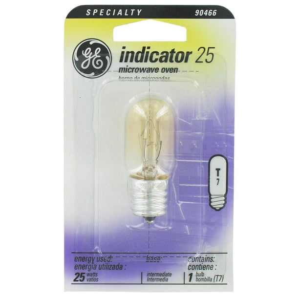 GE 25W T7 Appliance Microwave Owen Incandescent Light Bulb