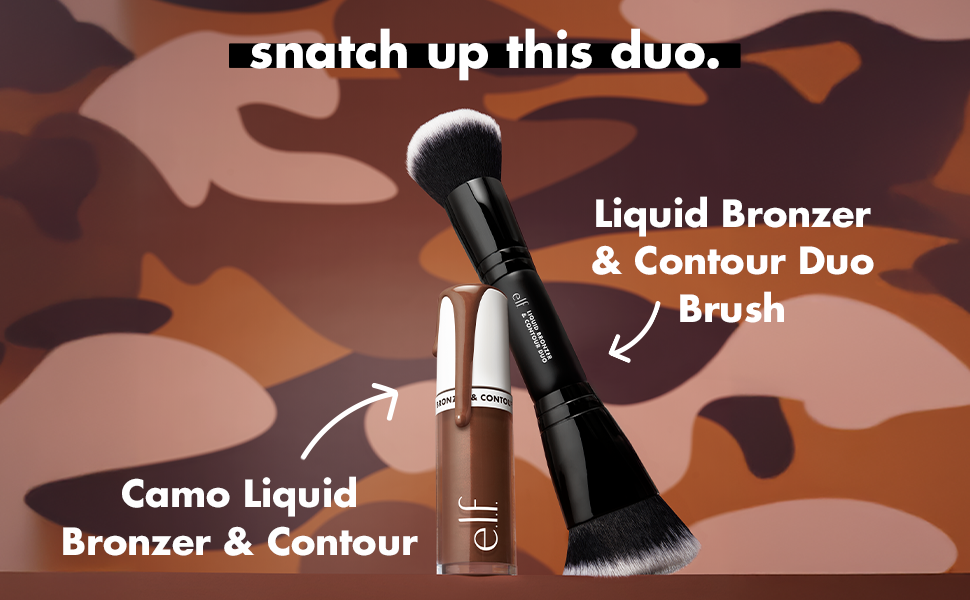 e.l.f. Camo Liquid Bronze N Sculpt Bronzer - 2 Fair/Light
