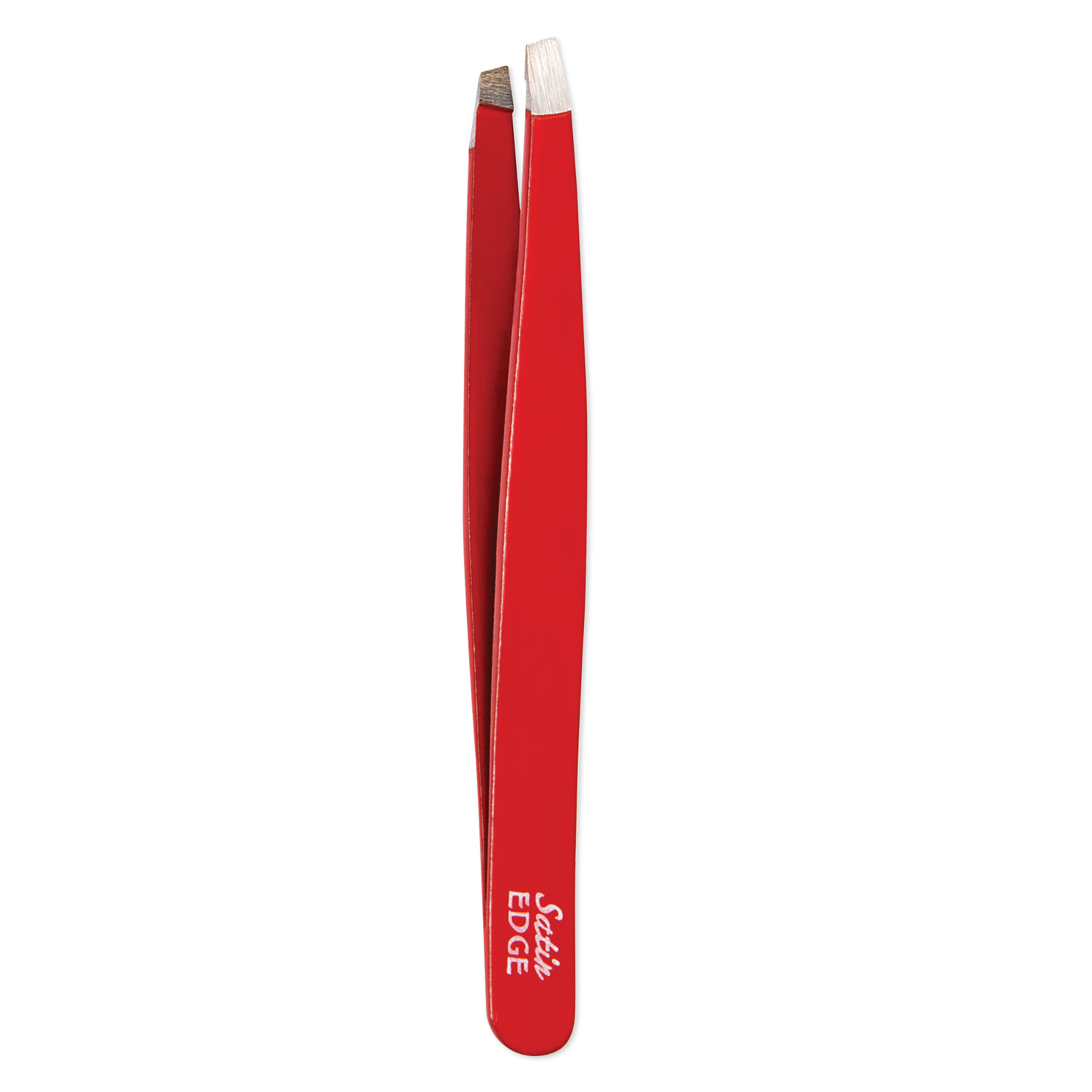 TWEEZER,SLANT TIP,BLACK