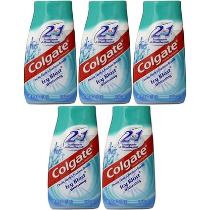 COLGATE 2N1 PS 4.6OZ ICY BLST WH