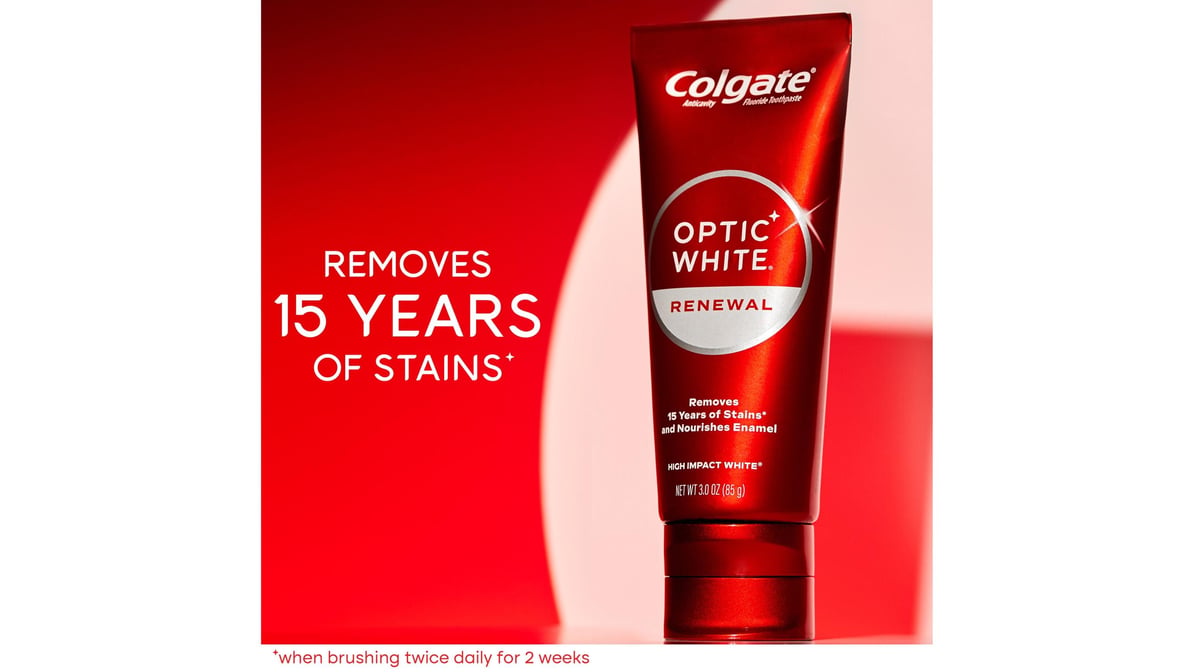 COLGATE OPTIC WHITE RENEWAL T/P FRSH 3OZ