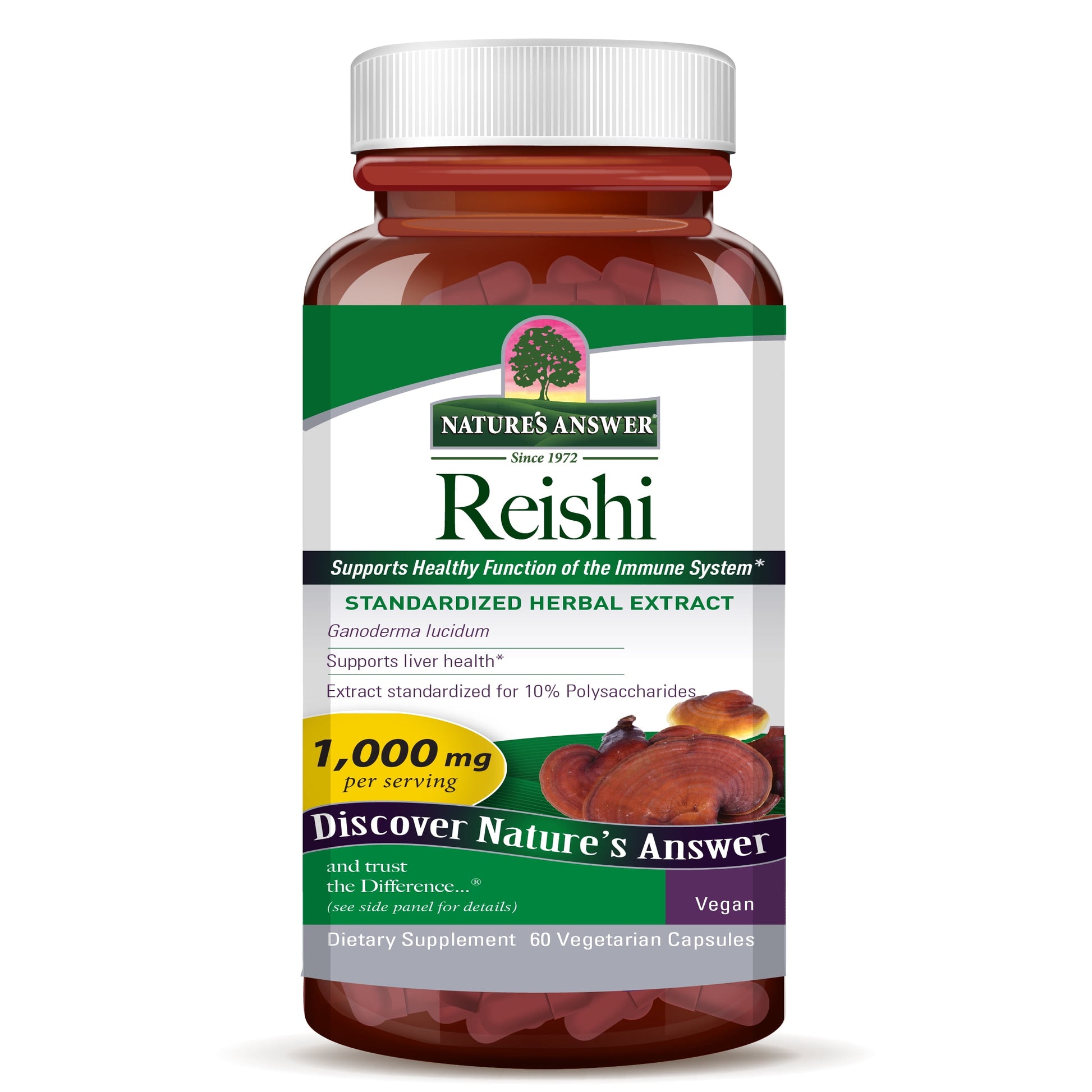 NATURE'S ANSWER REISHI,MUSH EXTRACT,AF