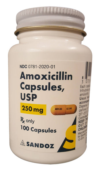 AMOXICILLIN CW 250MG 100