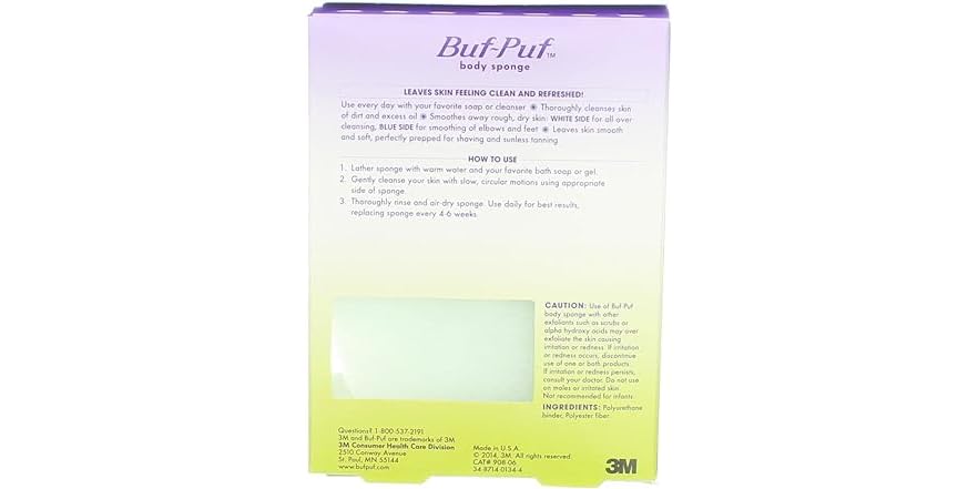 BUF-PUF BODYMATE SPONGE