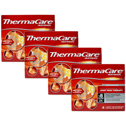 THERMACARE HEAT THRPY 8HR MUSCLE PAT 4CT