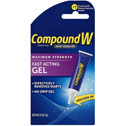 COMPOUND W GEL PLUS PTCH KIT 12CT