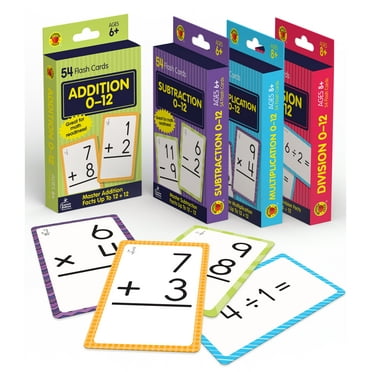 School Zone Flash Cards - Subtraction 0-12