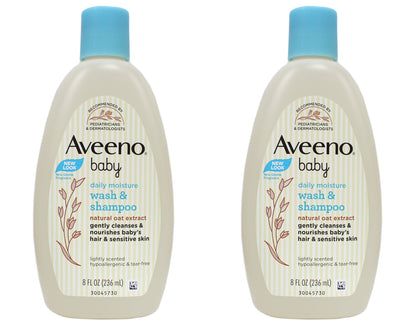 AVEENO BBY W/S SH 18OZ SCENTED