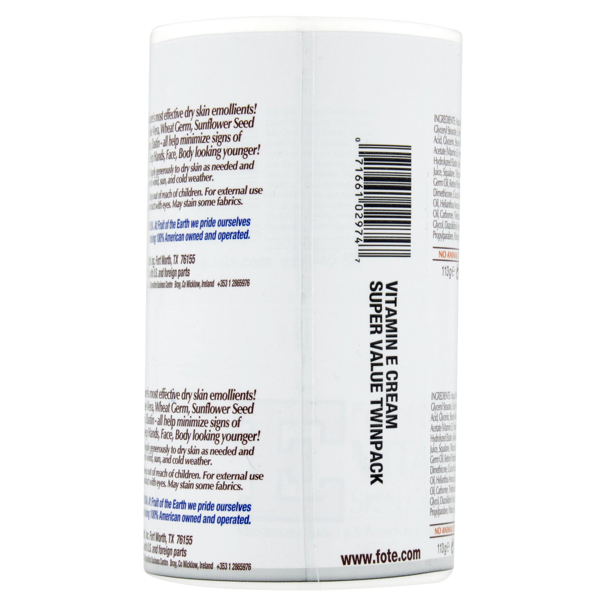 FR-OF-ETH CREAM VIT E JAR   4OZ