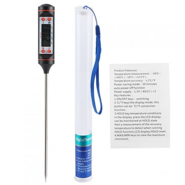 Mr. Bar-B-Q Stainless Steel Meat Grilling Thermometers, 2 Pack