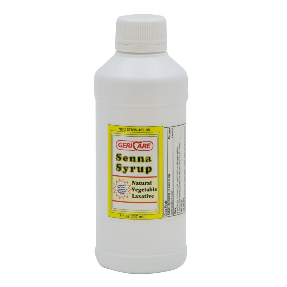 SENNA LAXATIVE 8.8 MG-5 ML SYR 237 ML