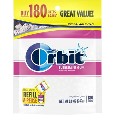 SPRY CHEWING GUM,PEPPERMINT