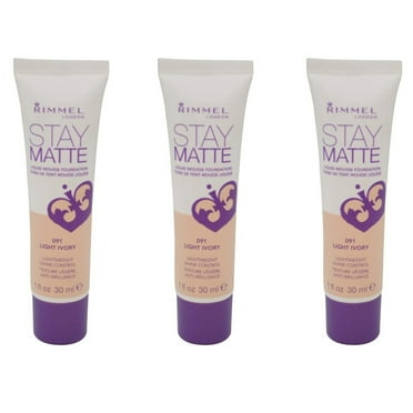 Rimmel London, Stay Matte Foundation, Deep Noisette
