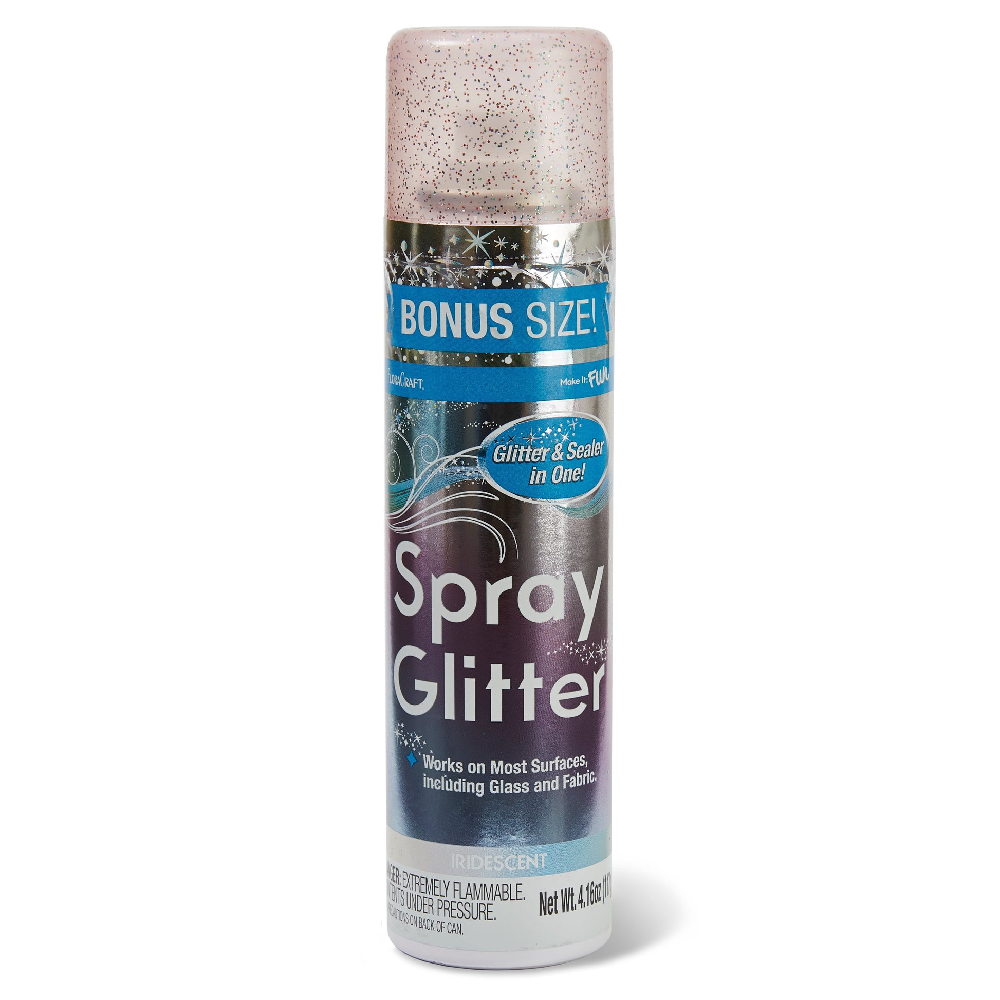 AUSSIE GLITTER SPRAY PINK   3.4