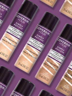 COVERGIRL + Olay Simply Ageless 3-in-1 Liquid Foundation - 210 Classic Ivory