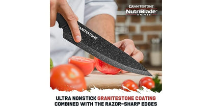 GraniteStone NutriBlade 6-Pc. Knife Set, 6.0 CT