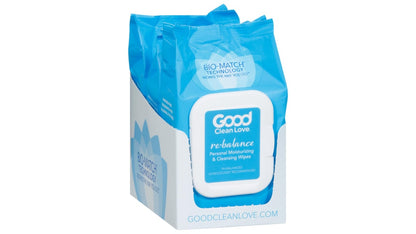 GOOD CLEAN LOVE WIPES,REBALANCE BOX