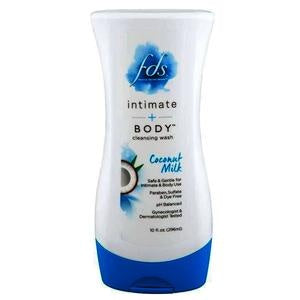 Fds Intimate + Body Cleansing Wash Coconut Milk 10oz