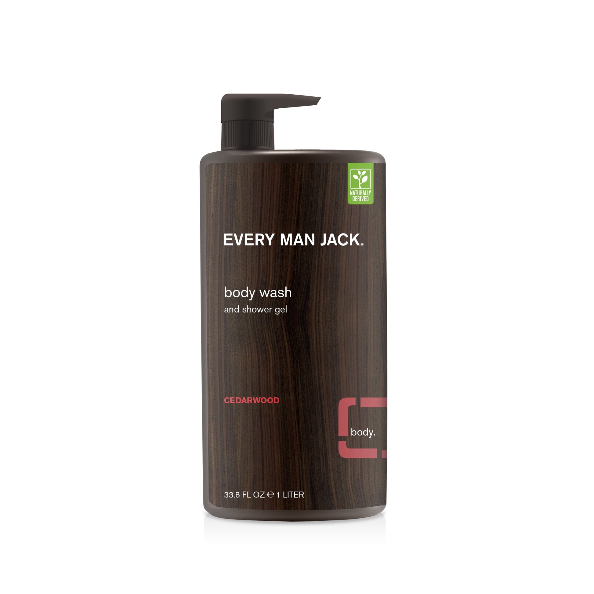 EVERY MAN JACK BODY WASH,CEDARWOOD