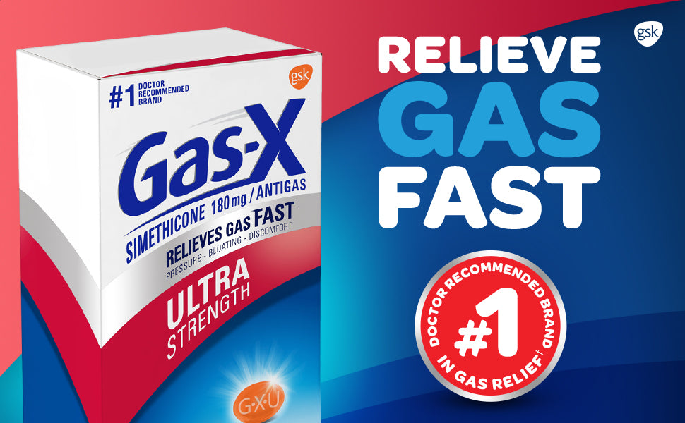 GAS-X GC 180MG 50 SFG