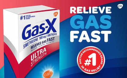 GAS-X GC 180MG 50 SFG