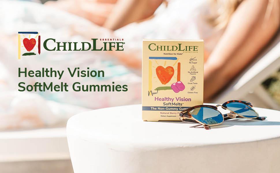 CHILDLIFE ESSENTIALS HEALTHY VISION,SOFT MELTS