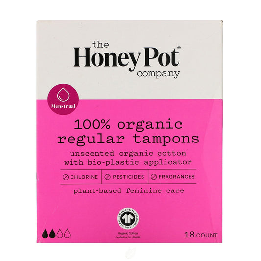 THE HONEY POT TAMPON,REG,PLST APP,USCNT