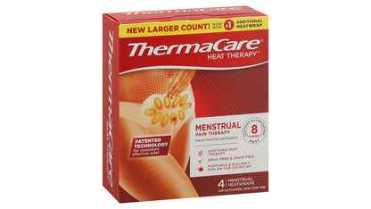 THERMACARE MENSTRUAL PAIN THRAPY PAT 4CT