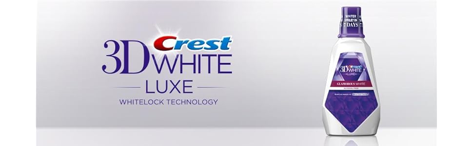 CREST 3D WHITE RINSE MINT LIQ 237ML