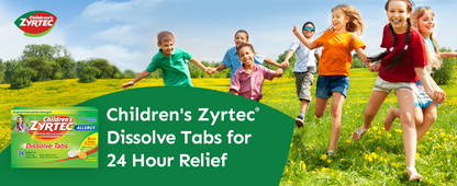ZYRTEC OTC CHILD DISSOLV TAB CITRUS 12CT
