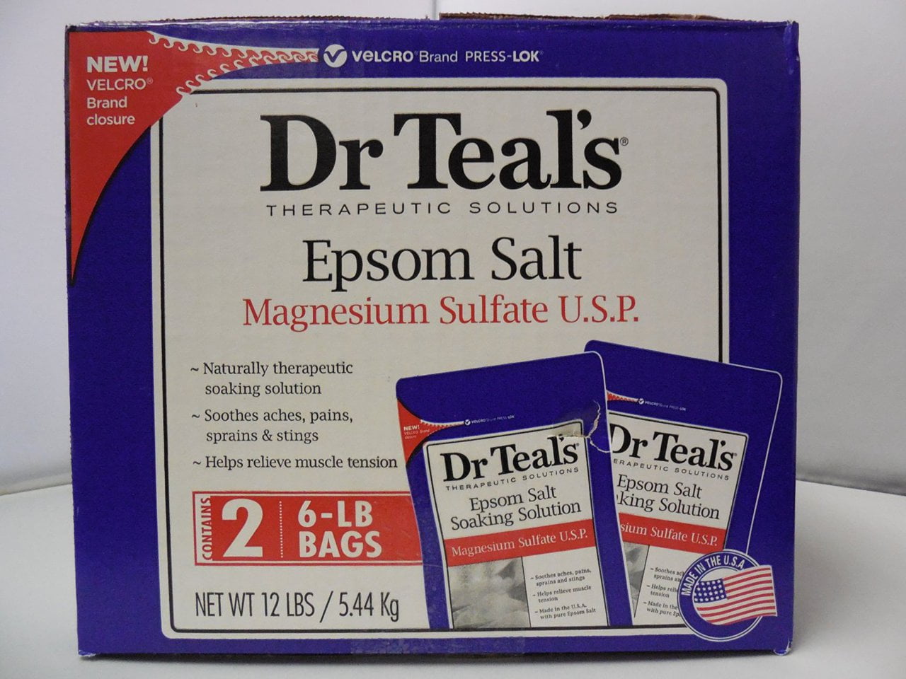 DR TEALS FIRST AID EPSOM SALT 6LB