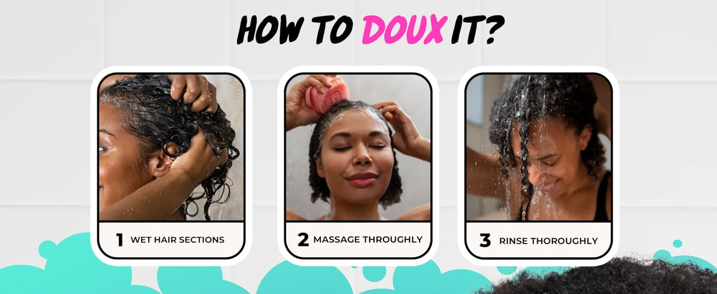 THE DOUX NO SCRUBS SHAMPOO   8Z