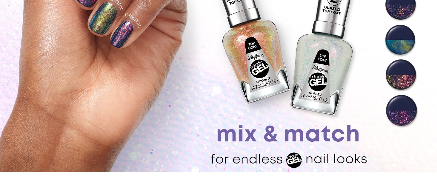 Sally Hansen Miracle Gel Unicorn Top Coat 106