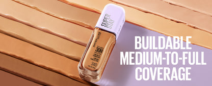MAYBELLINE New York Super Stay Lumi-Matte Foundation Makeup, 110, 1 oz
