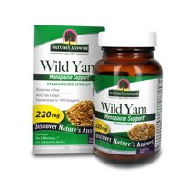NATURE'S ANSWER WILD YAM ROOT STANDARDZD