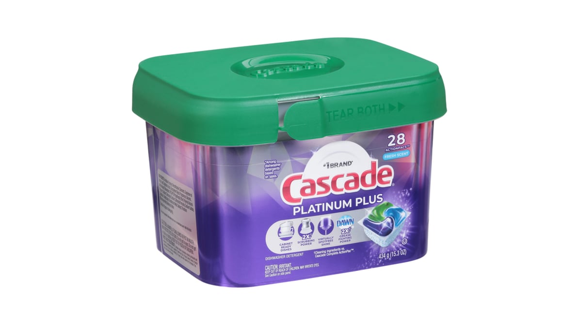 CASCADE PLTNM DAWN FRESH ACTIONPACS 21CT