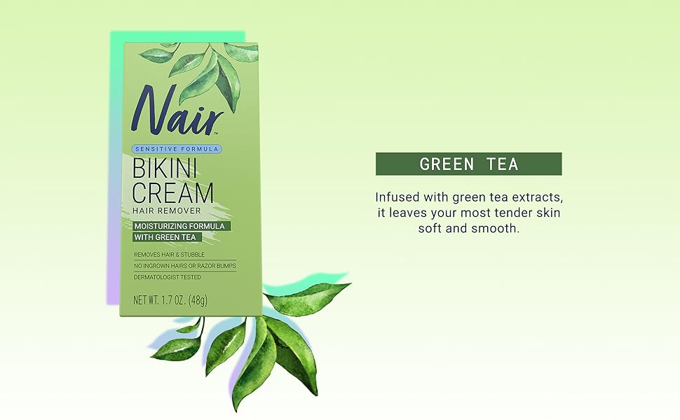NAIR SENSITIVE BIKINI CREAM 1.7