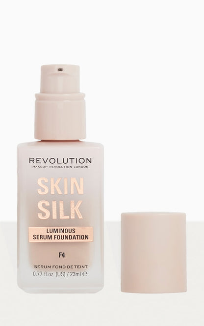 REVOLUTION Skin Silk Radiant Satin Serum Foundation - F4C
