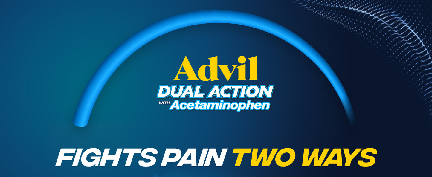 ADVIL DUAL ACTION W/ACET BCK PAIN CPL 72