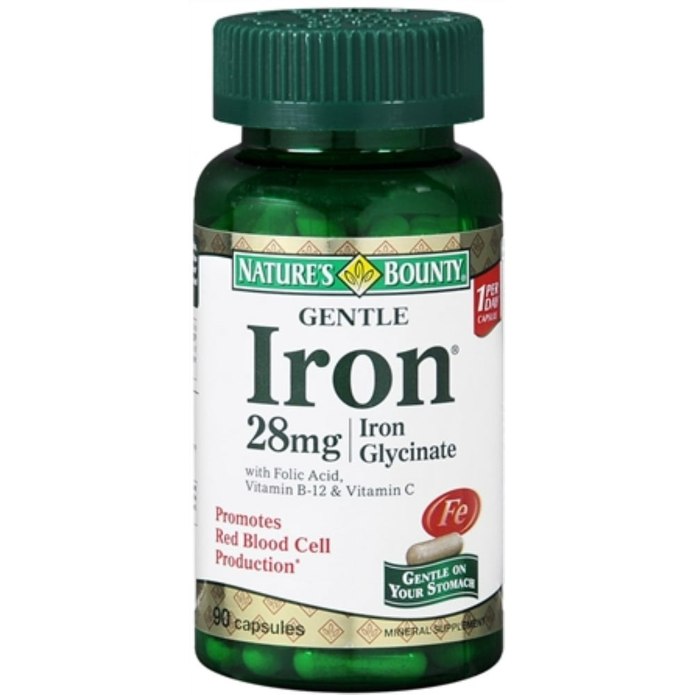 NB GENTLE IRON CP 28MG 90