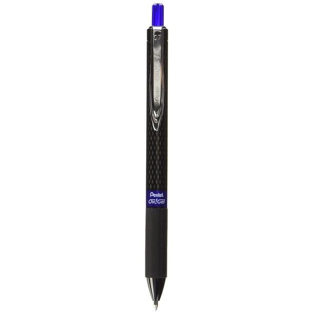 OH! Gel Retractable Gel Pen, Medium Line, Black Ink 2-Pk